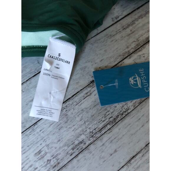 Cupshe two piece bathing suit | Green | Size Small - Picture 4 of 5